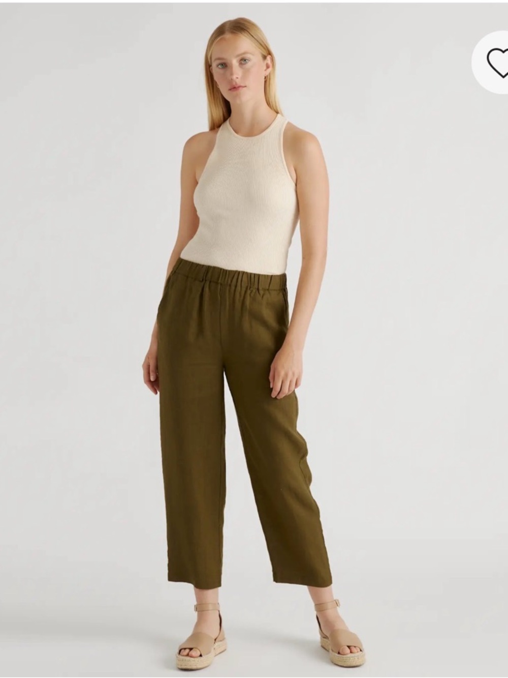 100% European Linen Pants